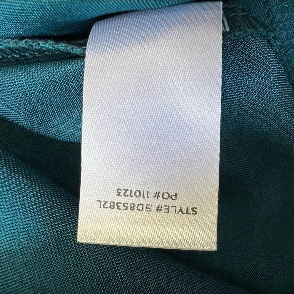 Lulus Forever Your Girl Teal Blue Satin Bodycon Dress Extra Small Mini Dress - Image 13