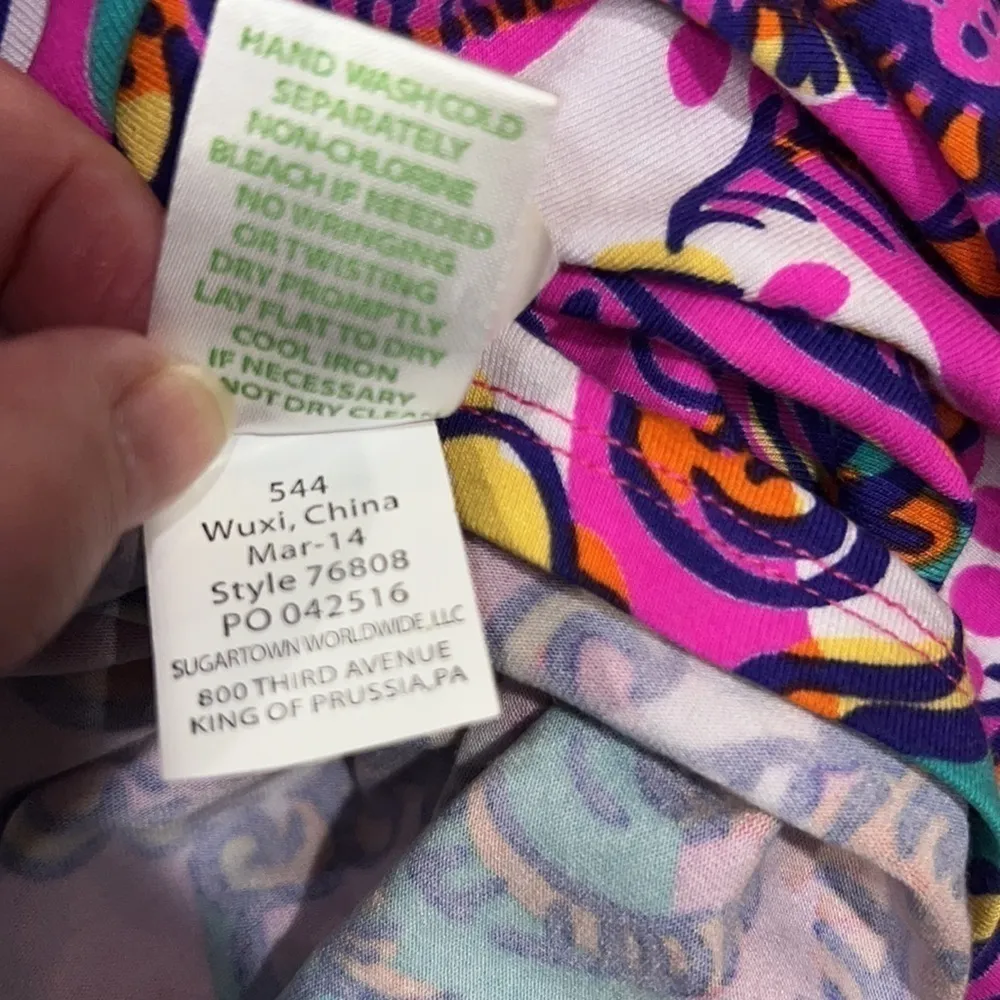 Lily Pulitzer Atwood Strapless Dress in Sea‎ And Be Seen Size XS - Image 7