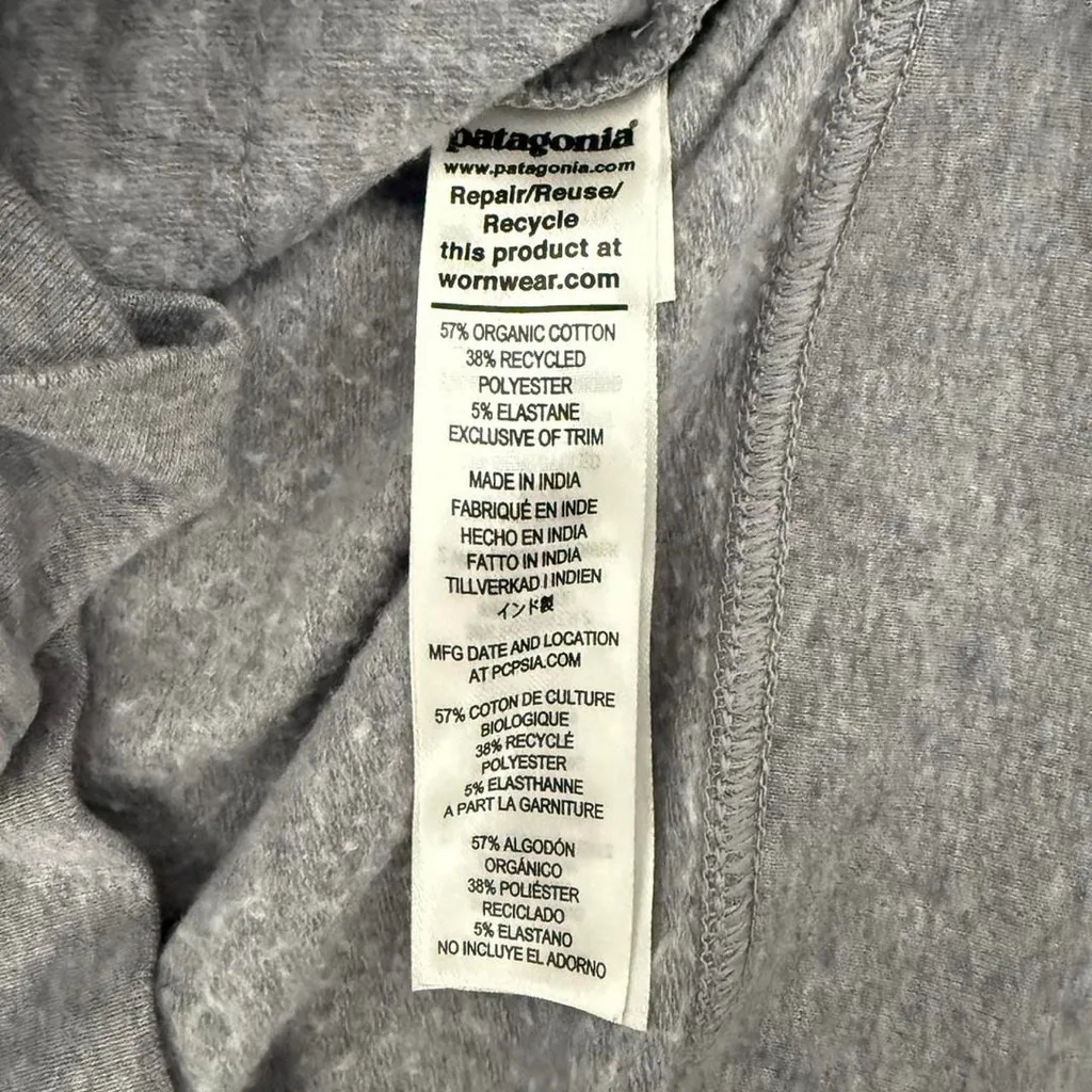 Grey Patagonia Ahnya quarter zip pullover - M - Image 6