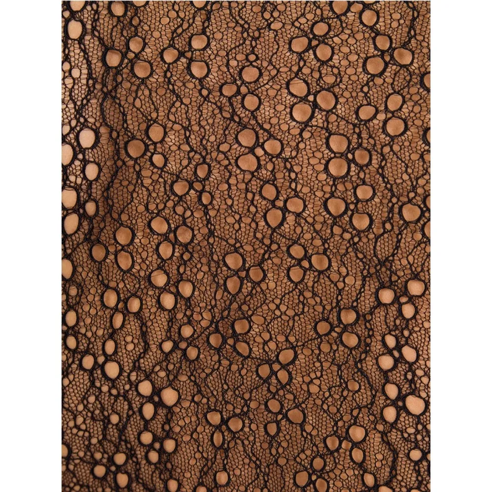 Robert Rodriguez lace inset long sleeve dress - Image 6