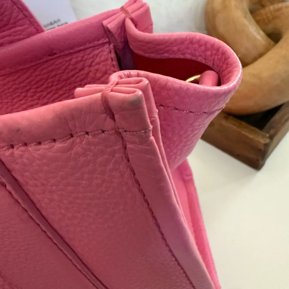 Marc Jacobs The Leather Tote Crossbody Bag – Candy Pink -Rare & Sold Out - Image 12