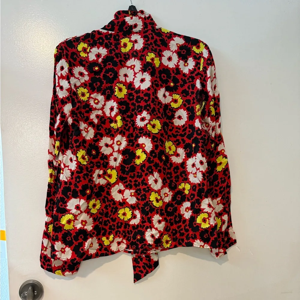 The kooples 

Wild Blossom Tie Neck Blouse - Image 6