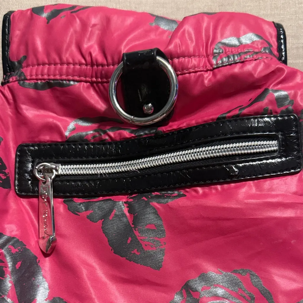 Betsey Johnson Floral Puffy Cargo Backpack - Image 5