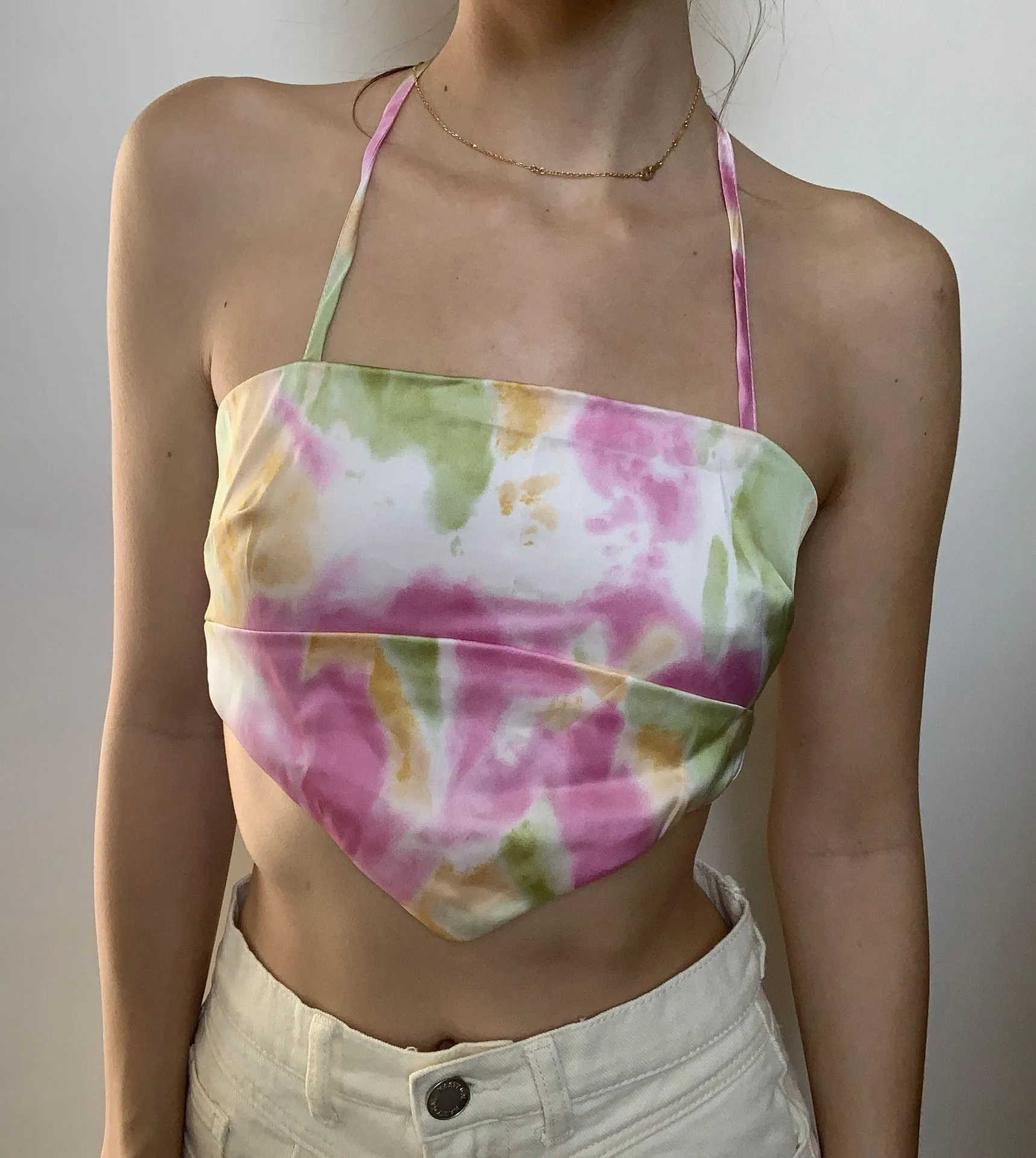 Tie Dye Halter Top - Image 2