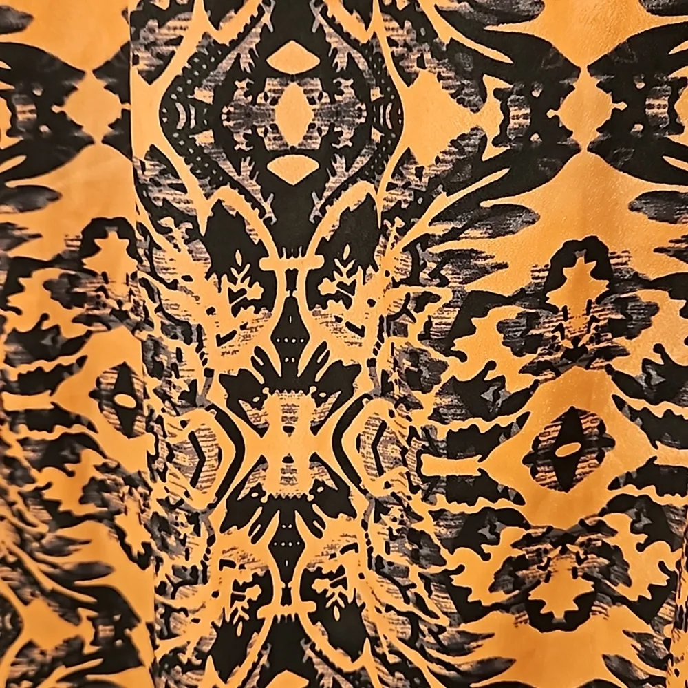 💕DAINTY HOOLIGAN💕 Tyche Midi Skirt ~ Pink & Black Print Large - Image 5