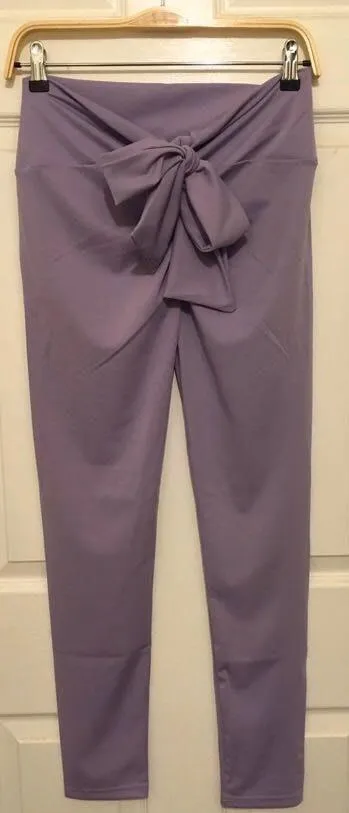 Athletic Leggings, XL Purple - Image 2