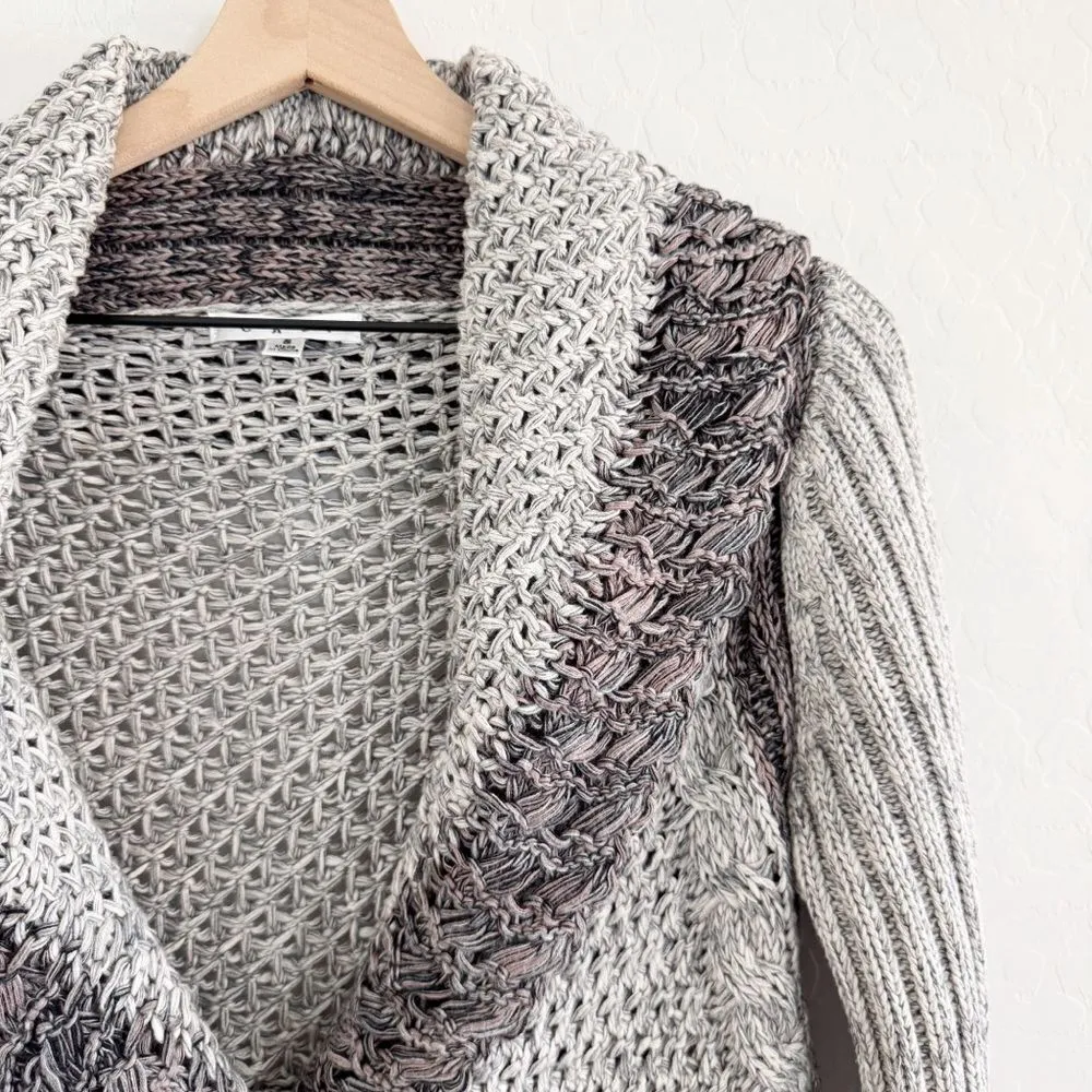 CAbi #910 Gray Shadow Circle Sweater Size S - Image 6