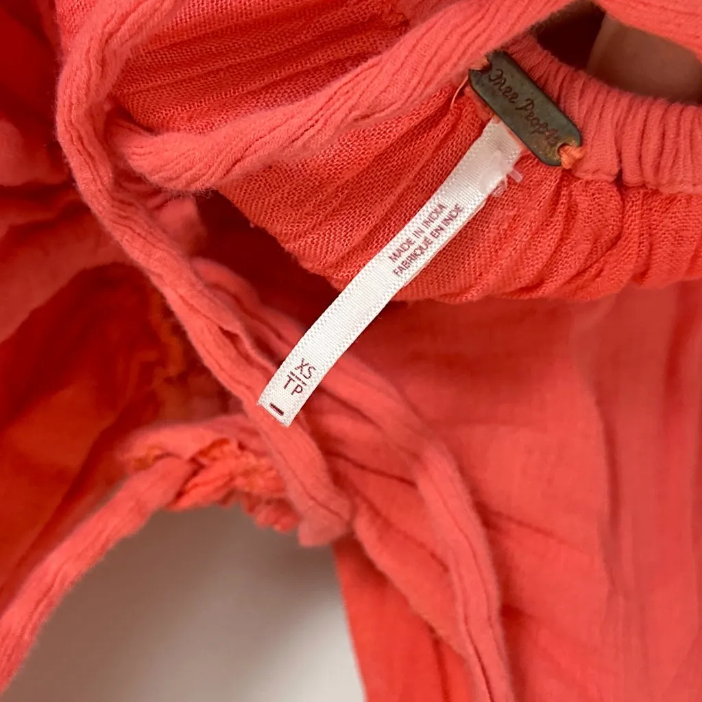 FREE PEOPLE Perfect Day Mini Dress in Pink Size X-Small - Image 6