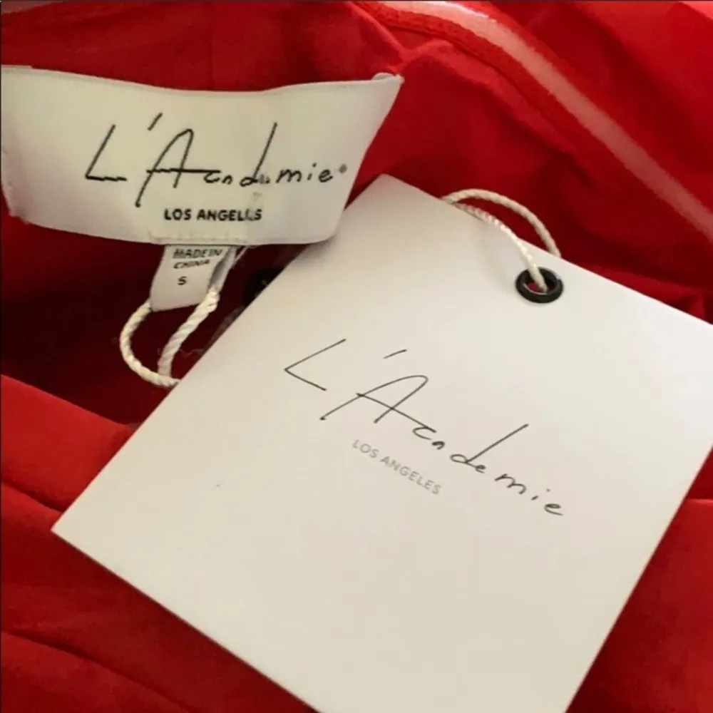 NWT L’Academie off the shoulder mini dress - Image 5