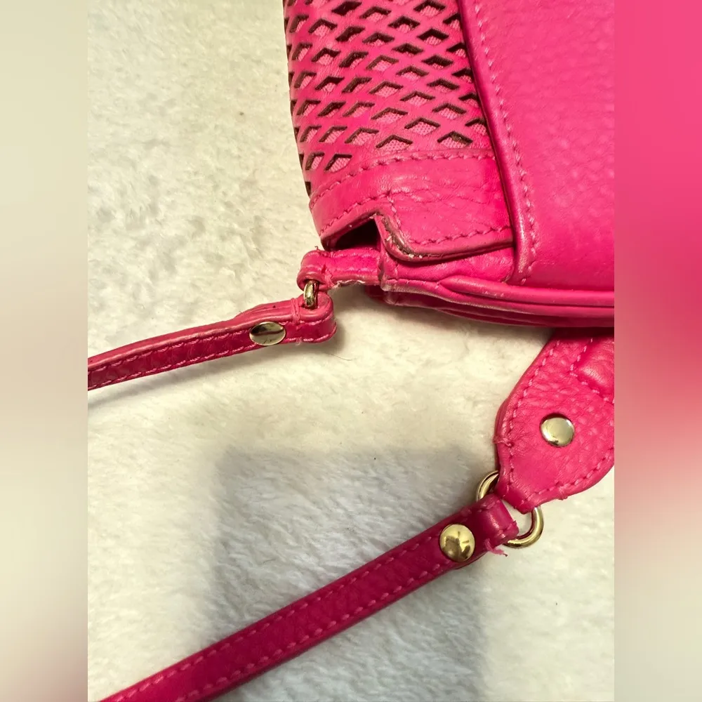 Rebecca Minkoff Hot Pink Cross Body - Image 8