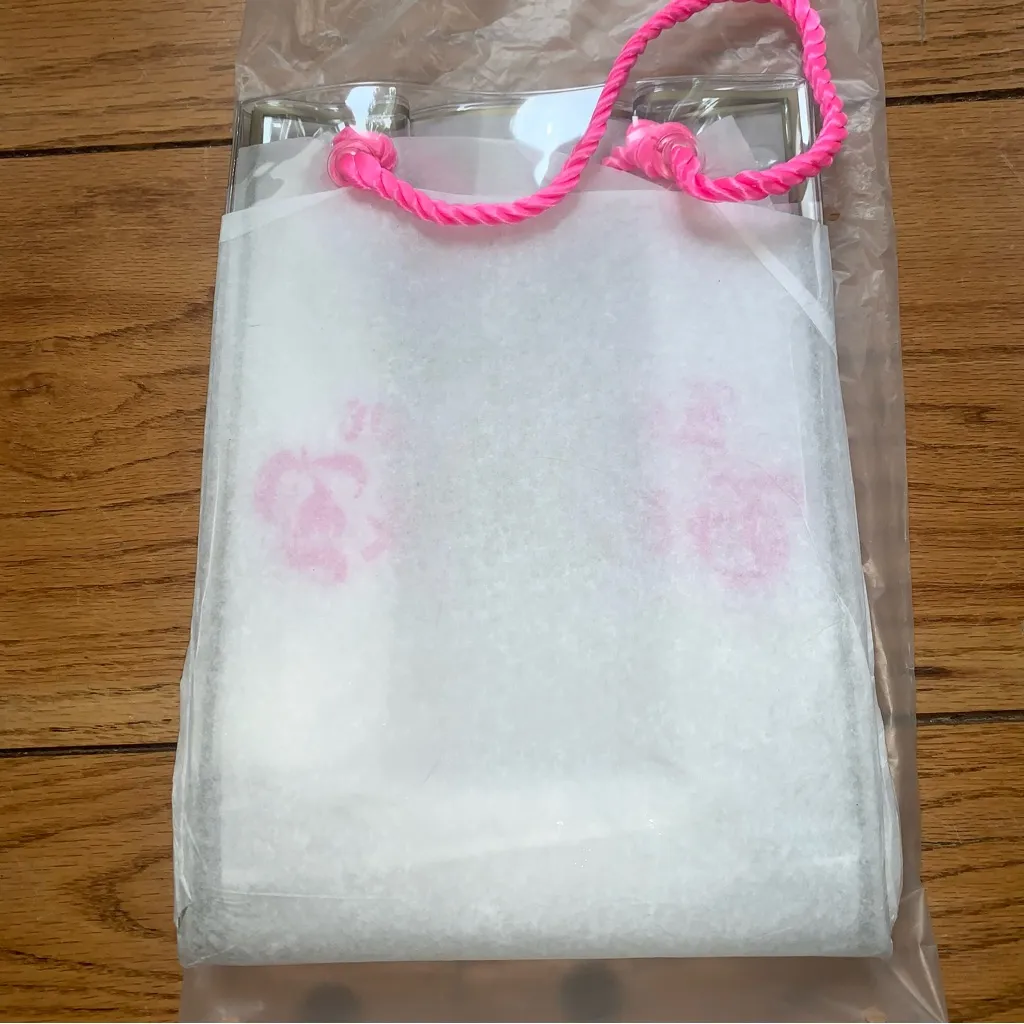 Juicy Couture Gela Pam Viva La Juicy Couture Couture PVC Vinyl Clear Tote Bag - Image 4