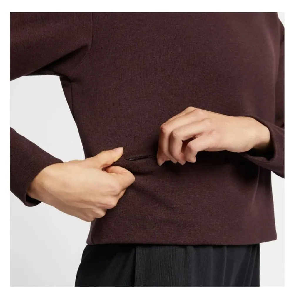 Nike Studio Versa Maroon Sweatshirt Size Large - Image 8