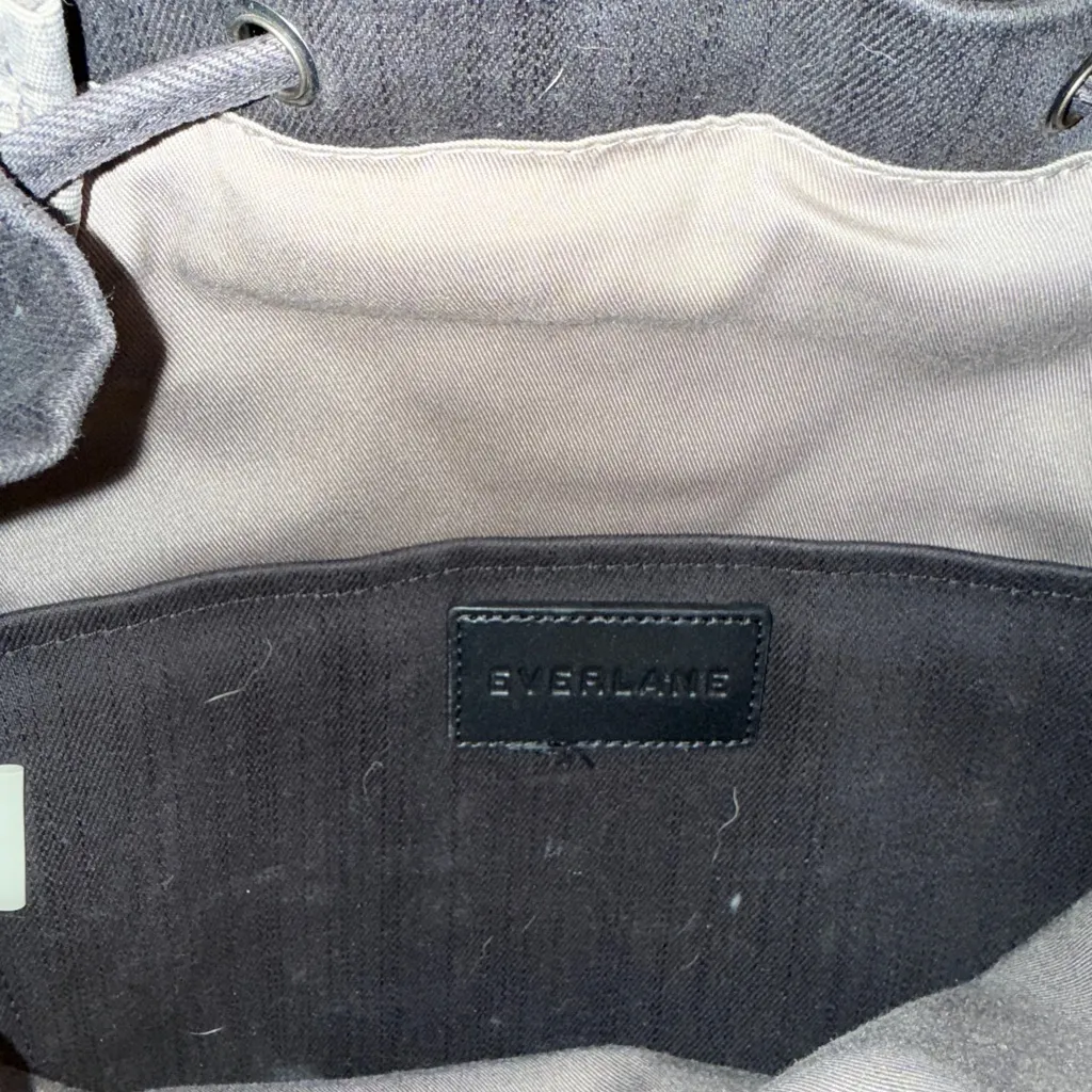 Everlane The Canvas Backpack in Black - Image 3