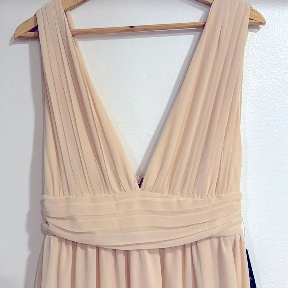 LULUS Heavenly Hues Cream Maxi Dress NWT - Image 4