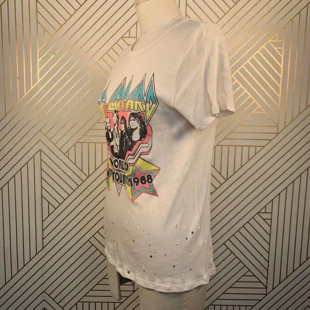 Chaser  Def Leppard World Tour‎ Concert Graphic Tee - Image 5