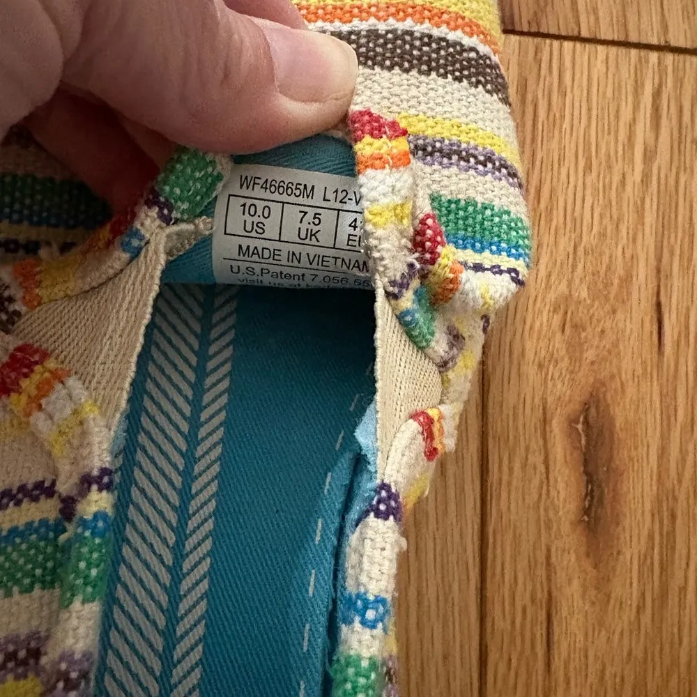 KEDS Multi Coloured Espadrilles slip-on Colourful Stripes 10 - Image 7