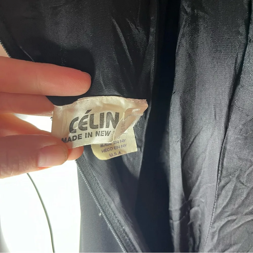 Celine Authentic Vintage Fit and Flare Midi Dress Made in USA - Image 6