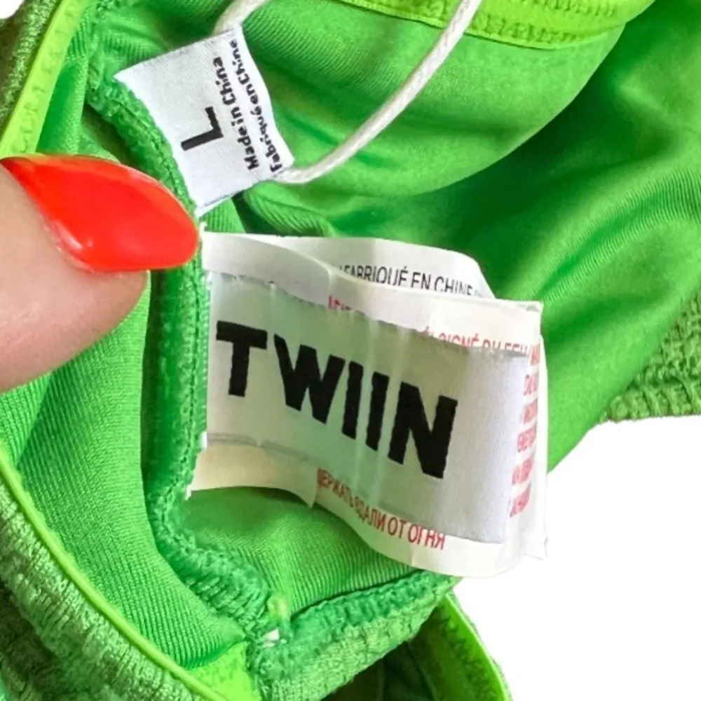 Twiin‎ One Piece Bandeau Bathing Suit nwt - Image 6