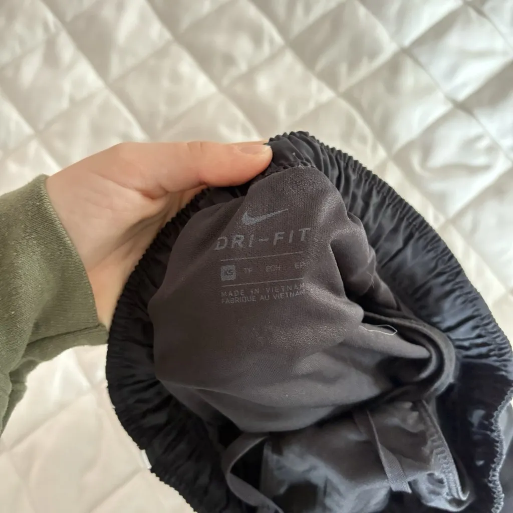 Nike Womens Dri-Fit Running Shorts Womens Size XS Black Drawstring Liner - Image 5