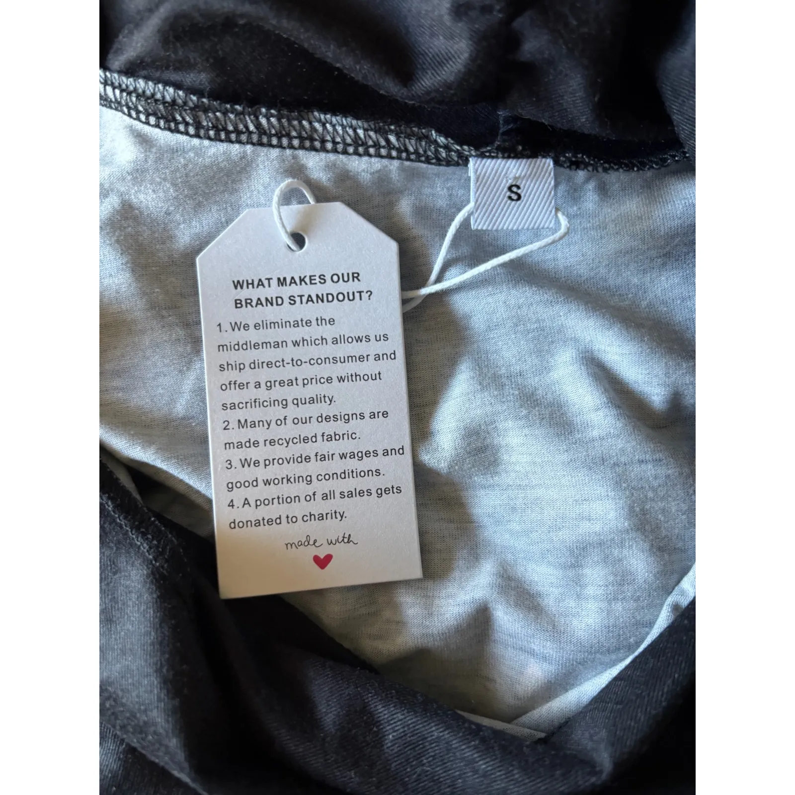 Made with Love Black‎ Red Brown Green Paisley Knit Top Crossover V Neck S Black - Image 5