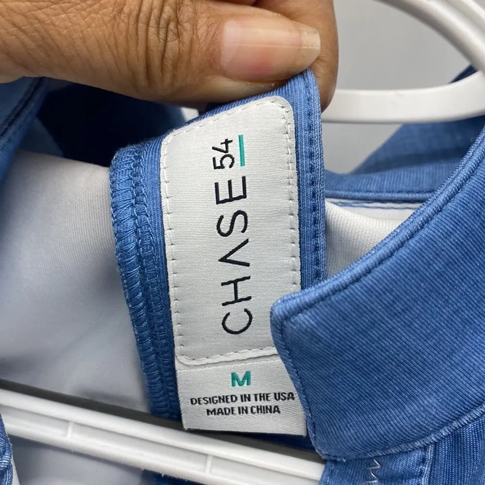 CHASE 54 golf sleeveless pockets dress summer casual airy light blue activewear - Image 7