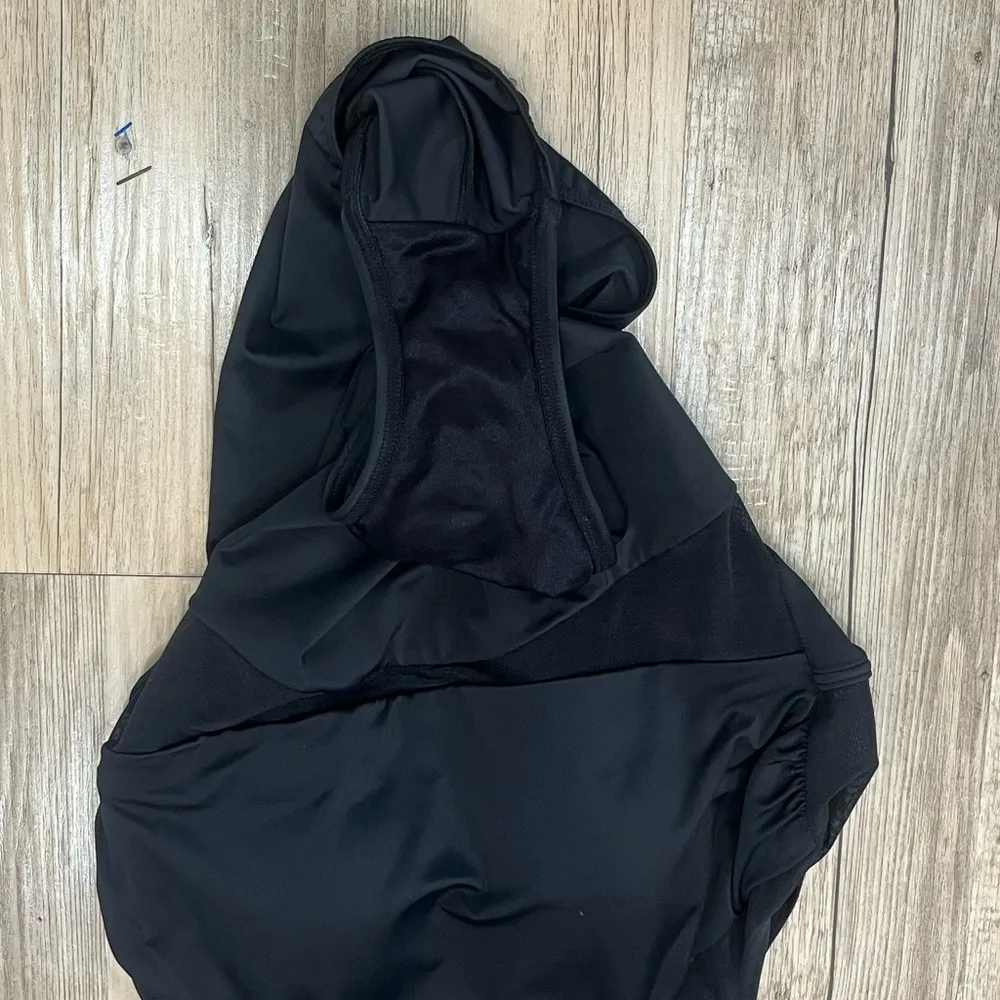 Dreamsuit Miracle Brand Slimming Mesh High Neck One Piece Swim size 12 Black - Image 7