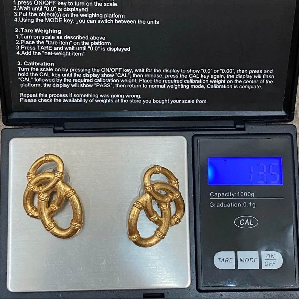 Vintage 80’s AVON Brushed Gold - Image 9