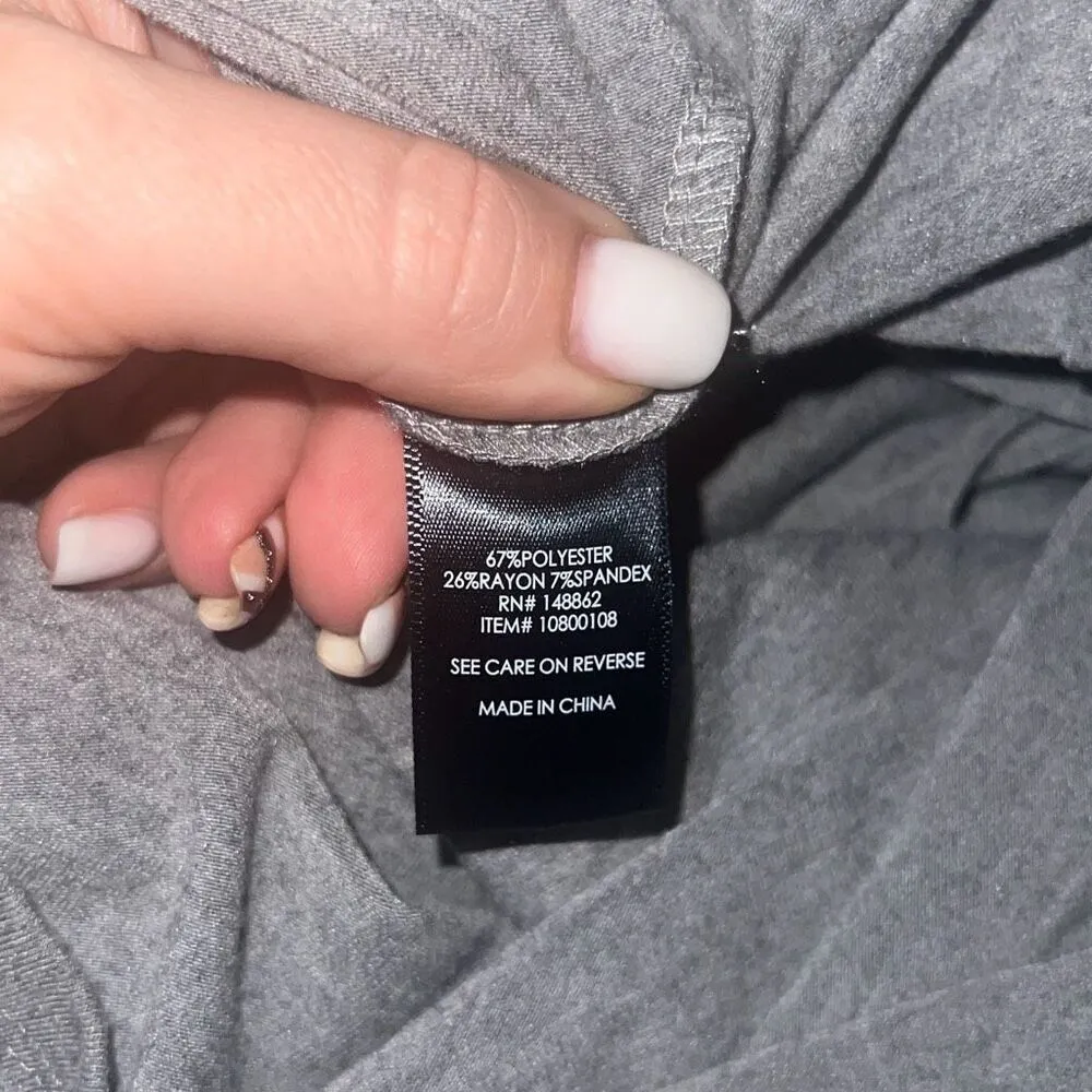 ✨Torrid Heather Gray Cold Shoulder Surplice Maxi Sz 3X Dress✨ - Image 10