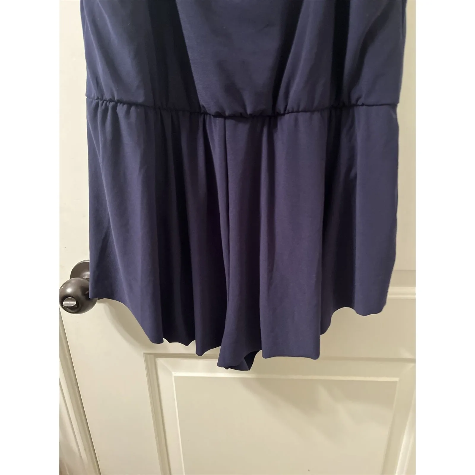 Aqua Green Women's Blue Swimsuit Shorts Romper Pockets Size L Blue - Image 12