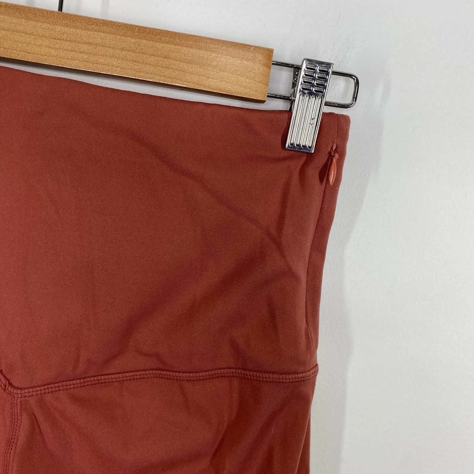 MPG Rust Red Pull On Stretch Activewear Leggings Women's Size Small S - Image 6