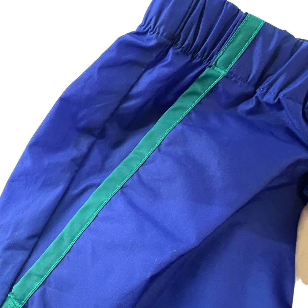 Vintage 90's Sierra Designs Nylon Women Windbreaker/Rain Pants Size Medium Blue - Image 2