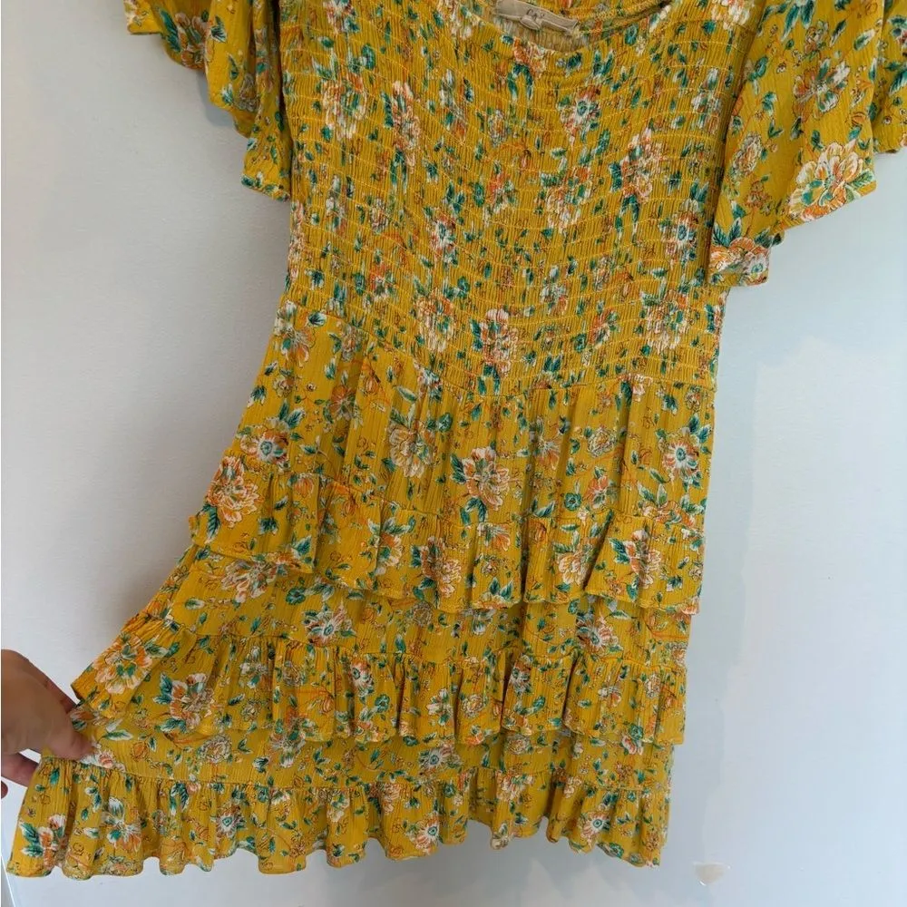 Chelsea & Violet Yellow Floral Dress - Image 2