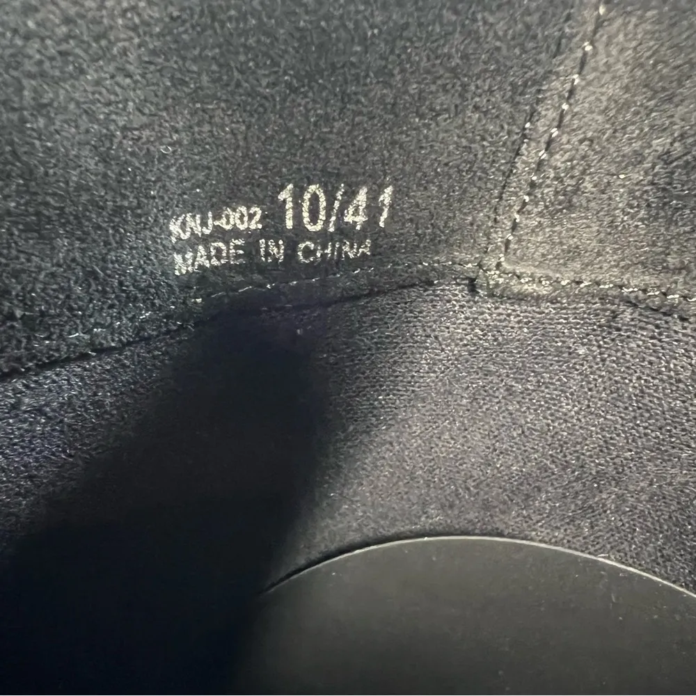 Chinese Laundry Krafty Knee High Women's Black Suede Boot Size 10 SKU#11 2352 - Image 9