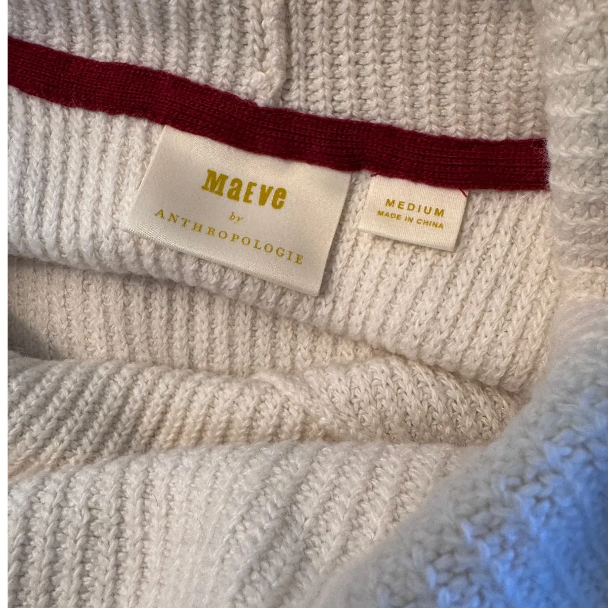 Anthropologie Maeve Sporty Sweater Dress Size Medium - Image 5