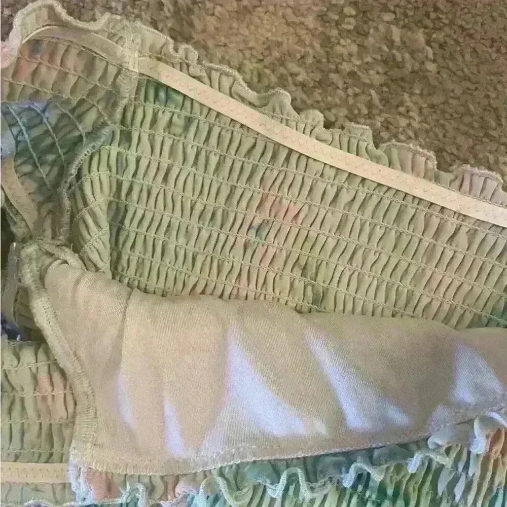 Women PINK Crop Top - Image 2