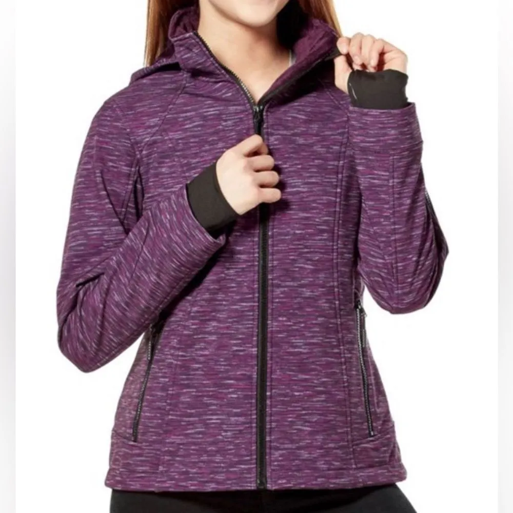 Free Country Super Softshell Hooded Jacket Women’s Size Small - Image 3