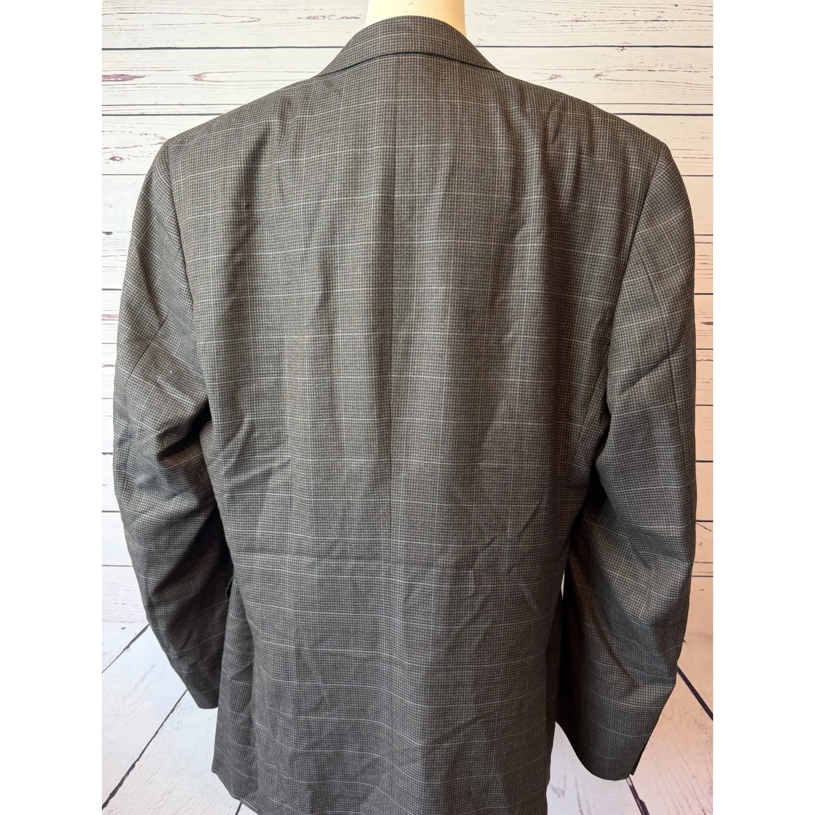 Canali Blazer Suit Sport Jacket Size 56 US 46 XL 100% Pure Wool 2 Button Italy - Image 14