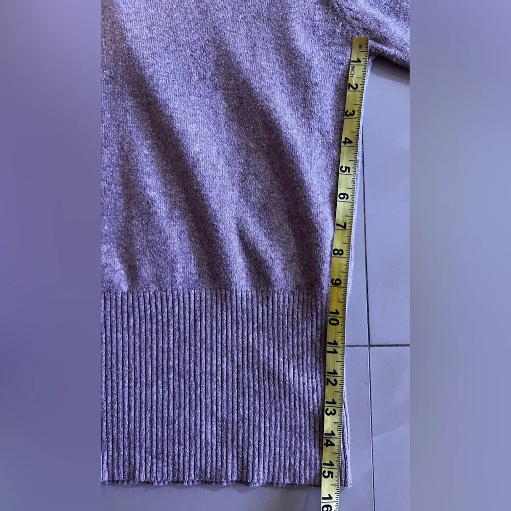 Pink Turtleneck Long Sleeve Sweater VOLARY  L/XL  organic cotton from Bolivia - Image 6