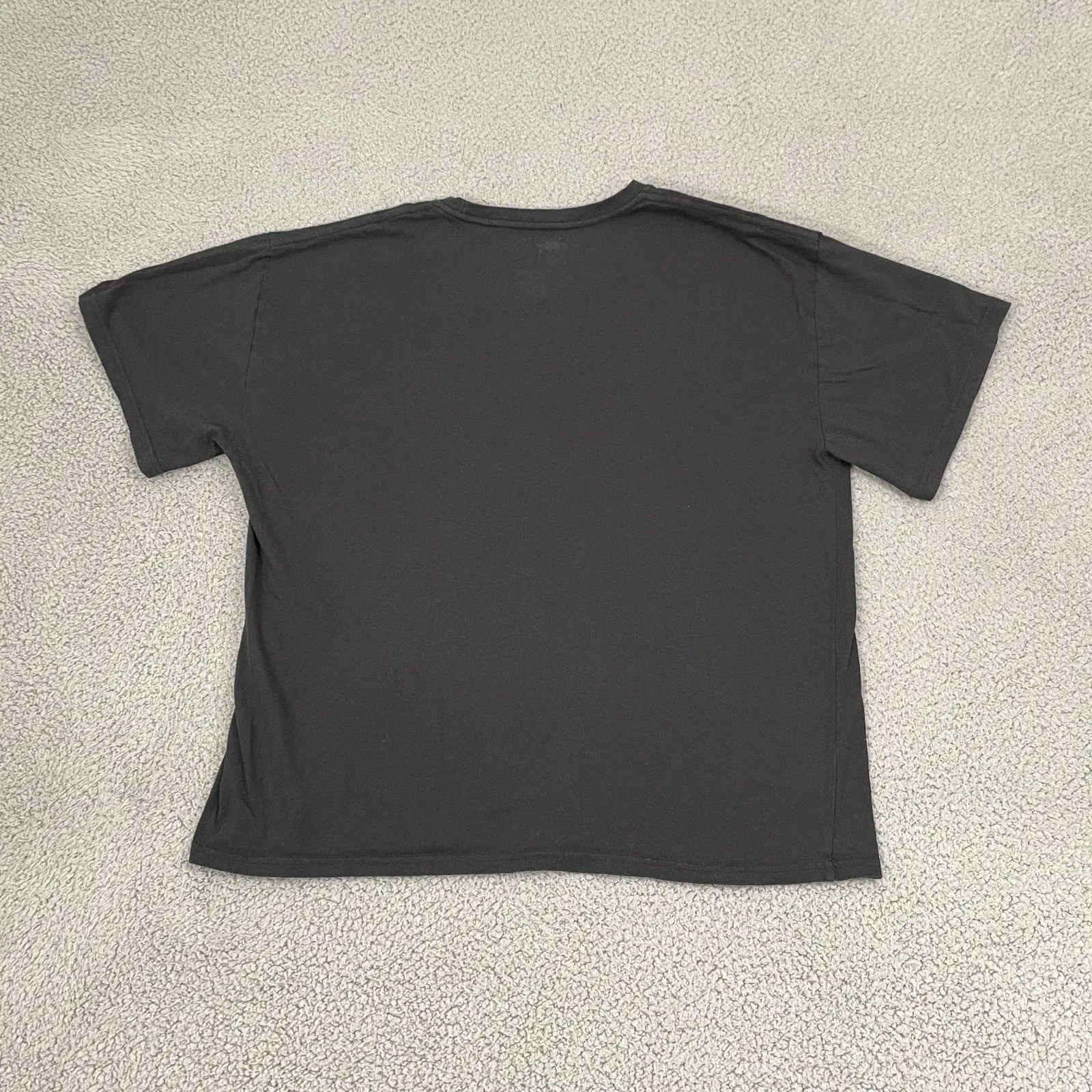 Post Malone Posty Co Shirt Women XXL Black Cowboy Graphic Short Sleeve - Image 4