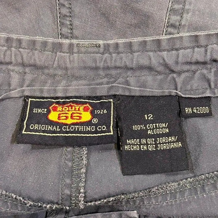 Vintage Y2k Route 66 High Rise Wide Leg Ankle‎ Pants Womens 12 - Image 6