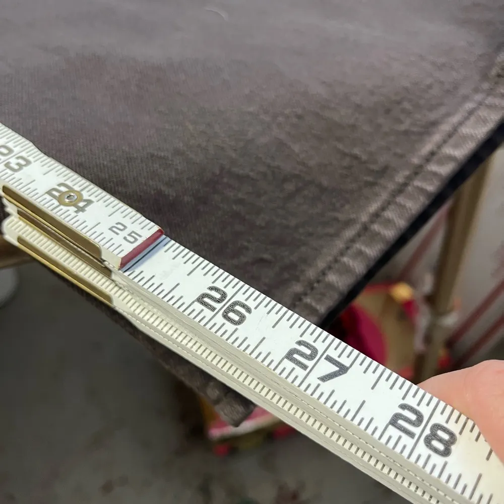 NWT Abercrombie & Fitch Ultra High Rise 90’s Straight brown jeans size 22 short - Image 10