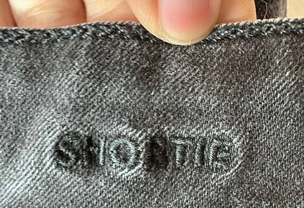 AE Ne(x)t Level Low-Rise Denim Short Shortie Size 4 - Image 6