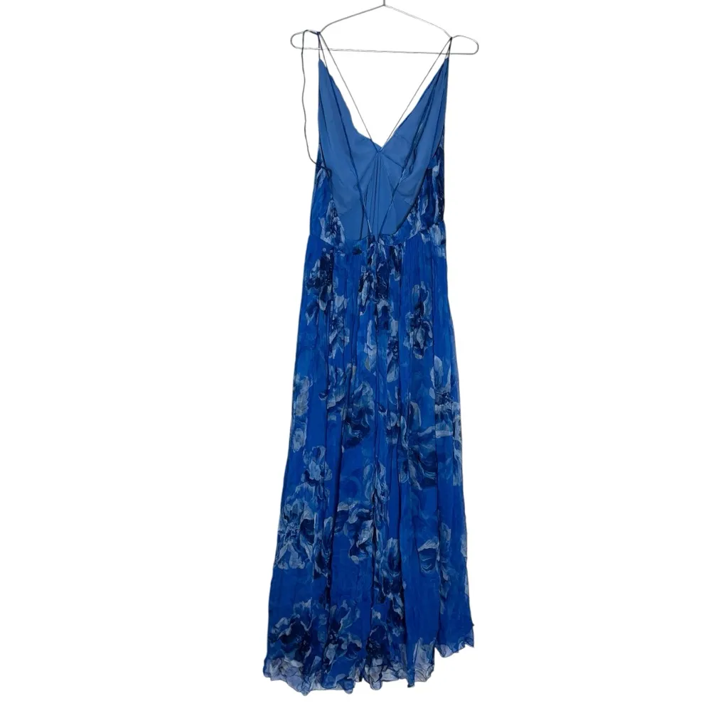 Halston Mindy Gown Blue - Image 6