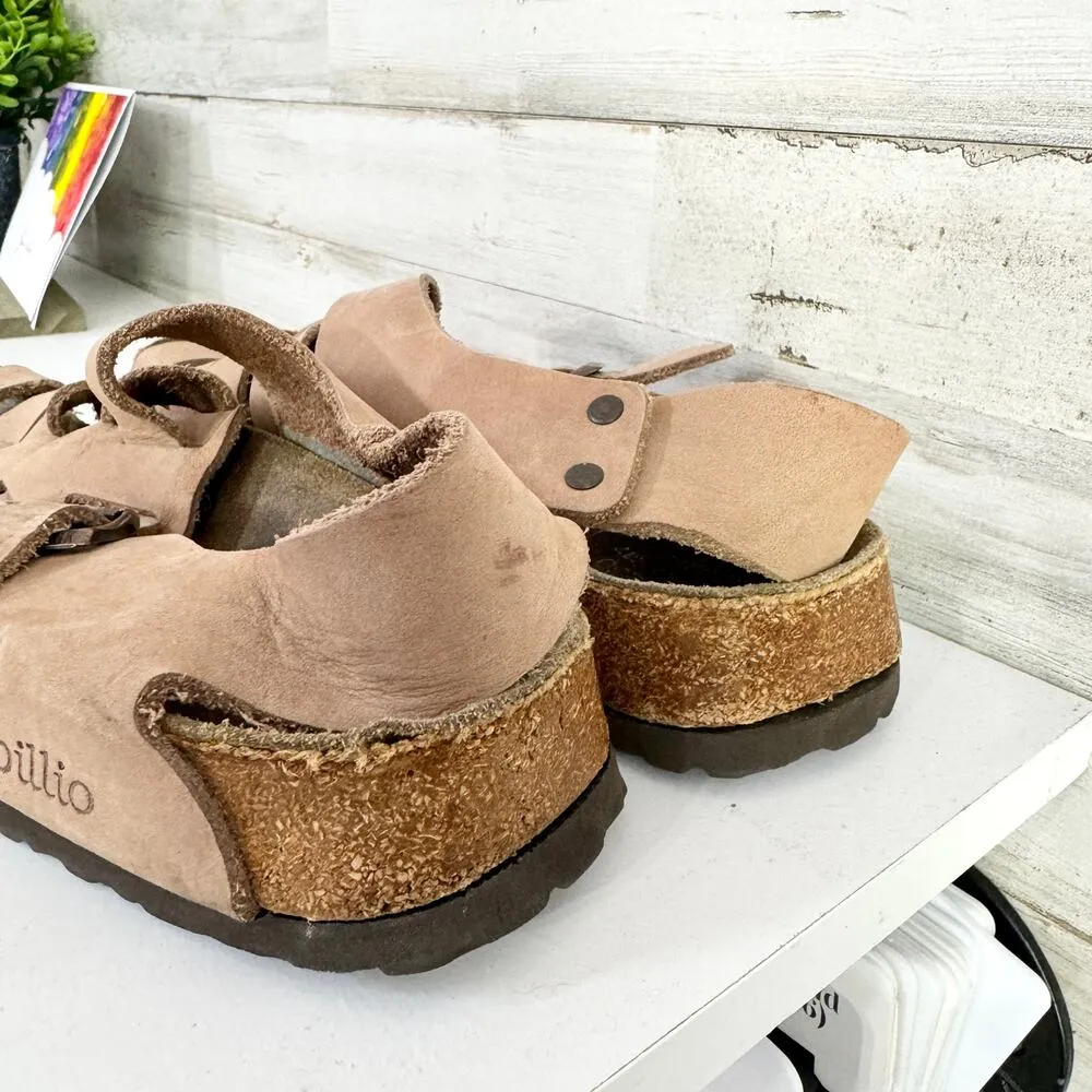 Brown Papillio Phoenix Fisherman Sandals Size 7M - Image 3