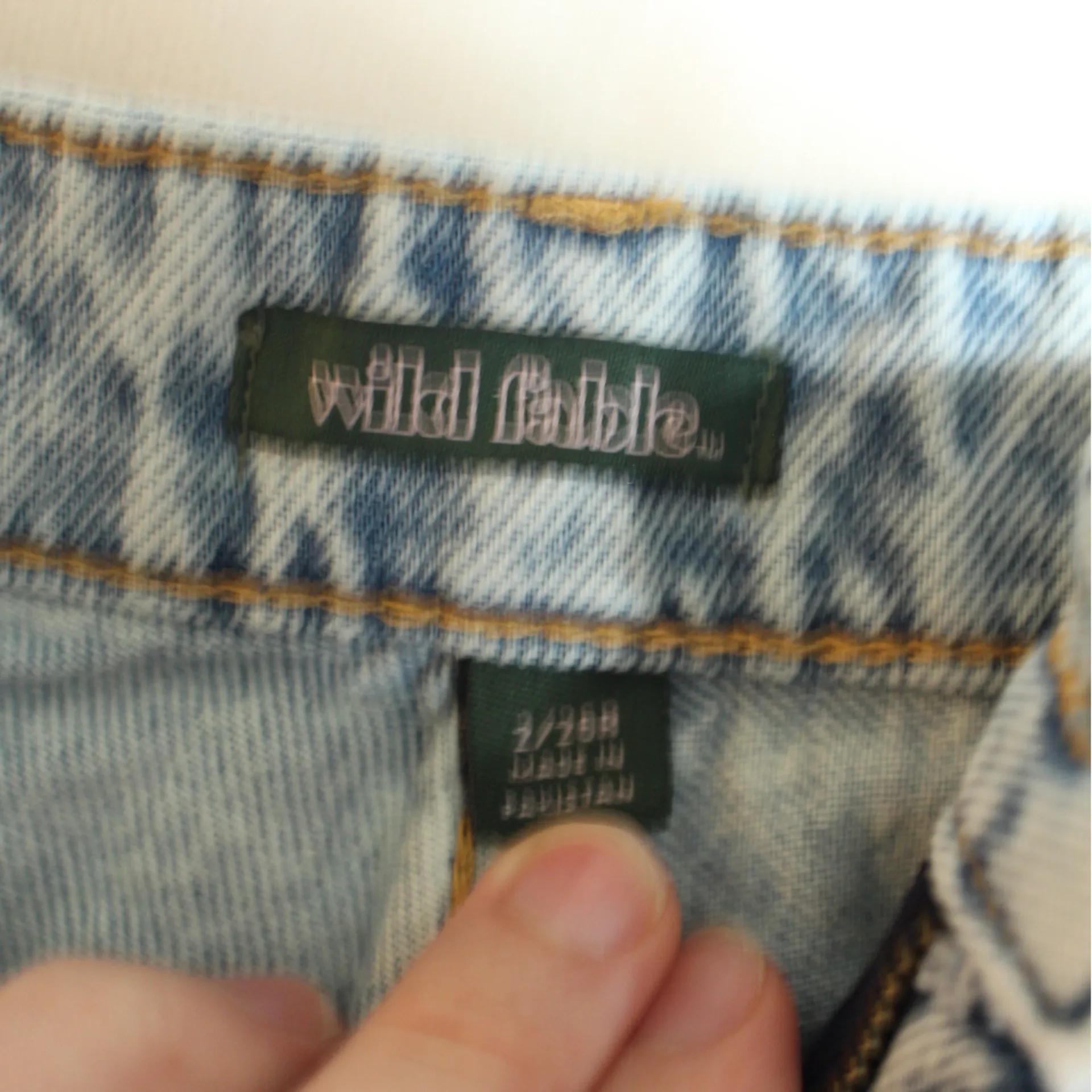 Wild Fable Blue Denim Shorts - Image 4