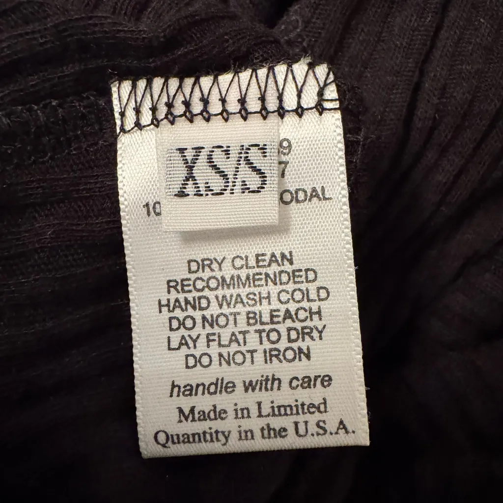 Lauren Moshi Black & White Floral Heart Women's Sweater Size XS/Small - Image 11