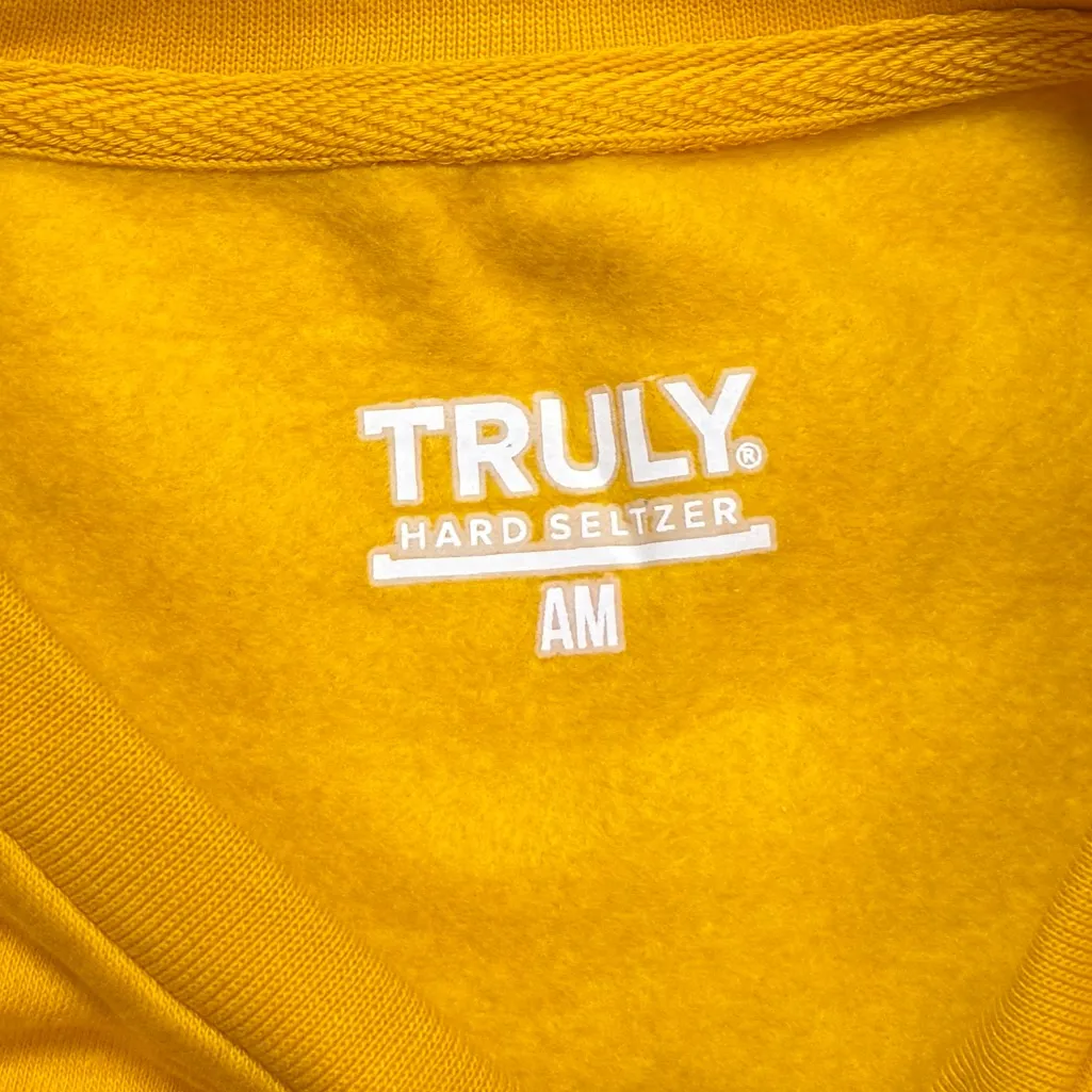 Truly Hard Seltzer Sweatshirt Colorblock M Medium Pink - Image 3