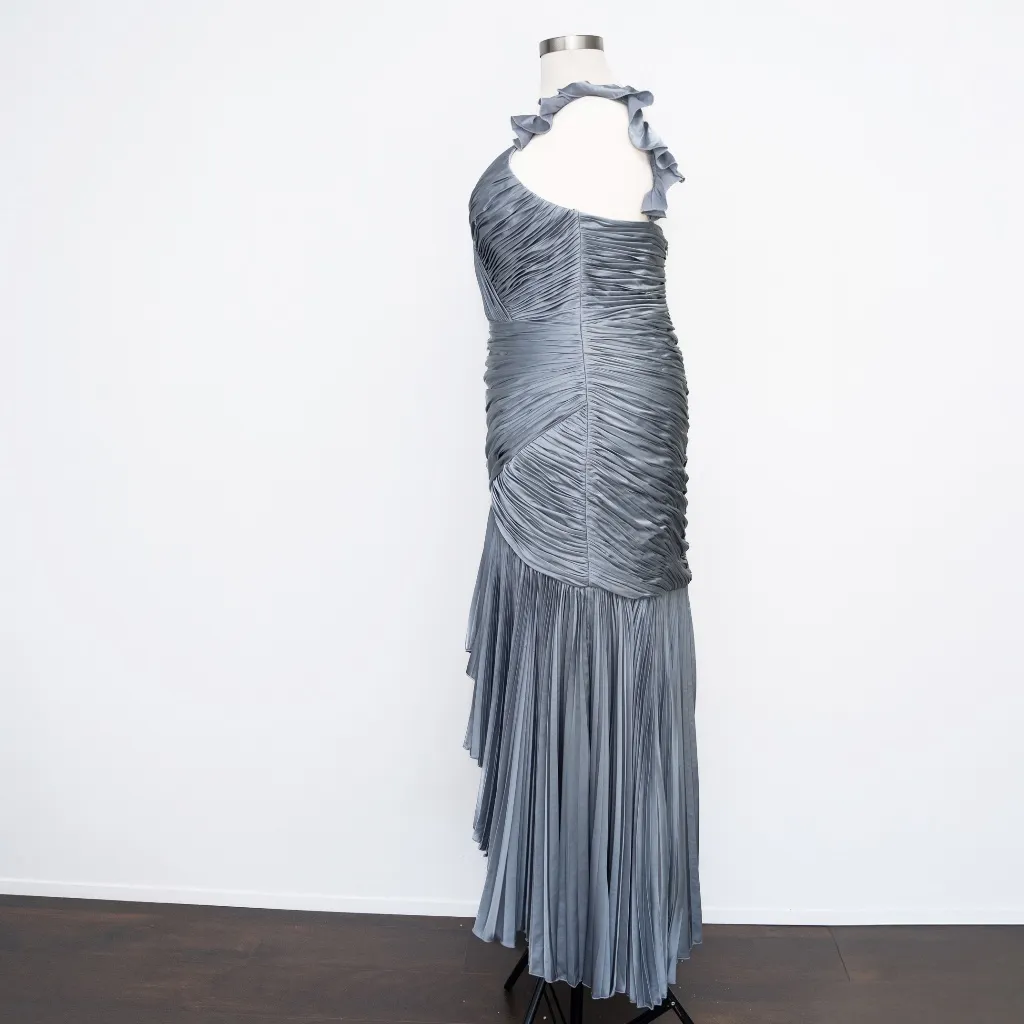 Mac Duggal - Ruched Pleated High-Low Gown 77009 - Image 6