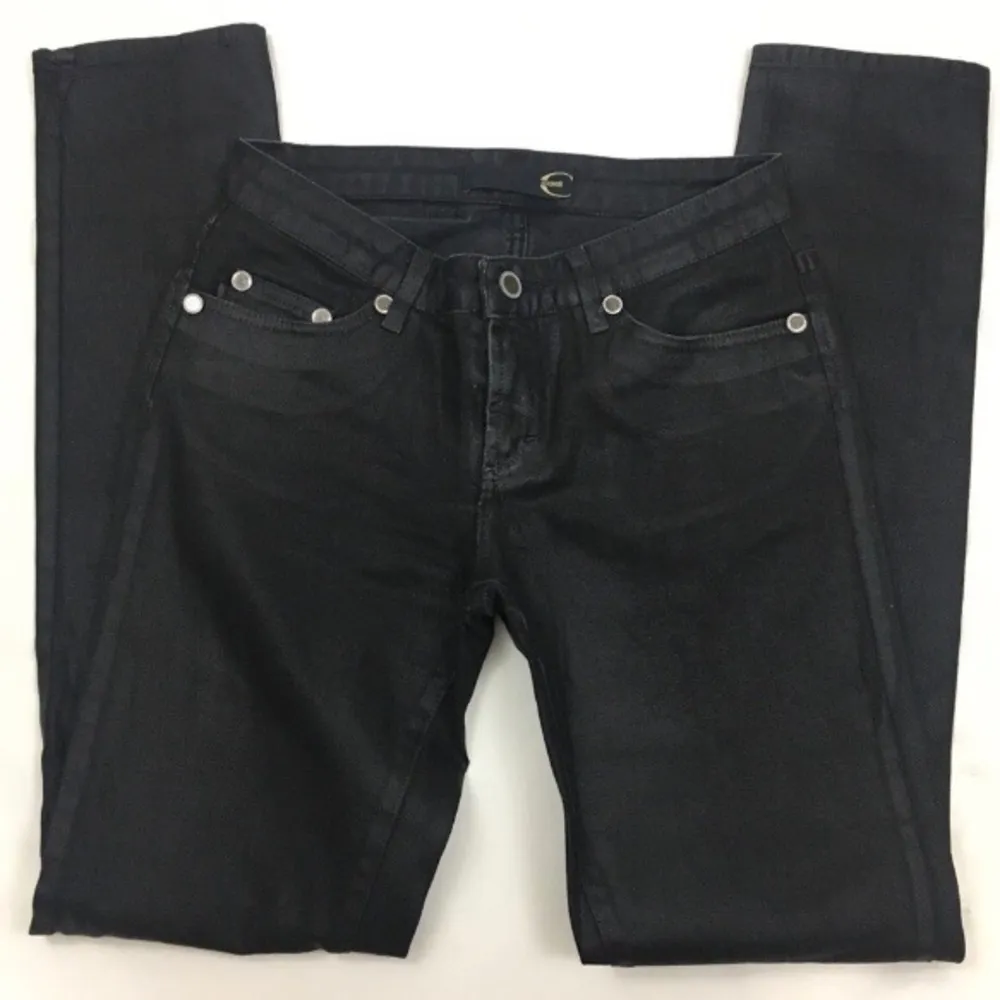 Just Cavalli Black Coated Jeans 27 - Image 2