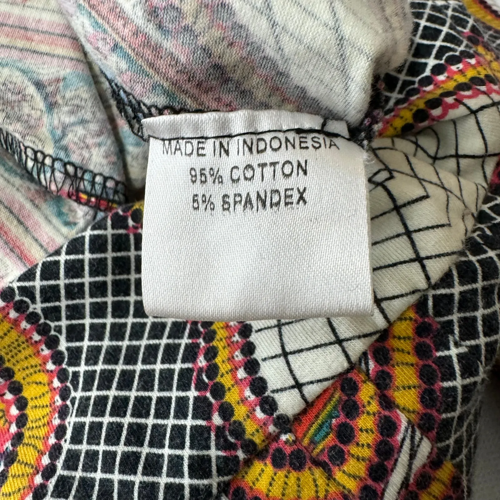 Joyous‎ & Free Beaded Boho Paisley Tunic Dress Size XS Brown - Image 9